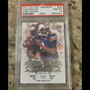 Cam Newton game heros card